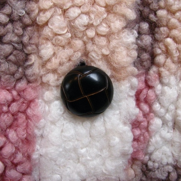 Pink Lily Sherpa Jacket Pink Multicolor Plaid Lined Womens Size XL - Picture 10 of 16